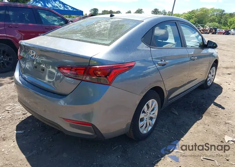 2019 Hyundai Accent Se из США, поврежденный, VIN 3KPC24A34KE087001